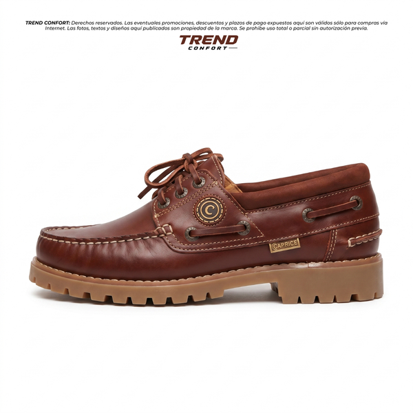 Zapato Rustico para Hombre en Cuero Encerado