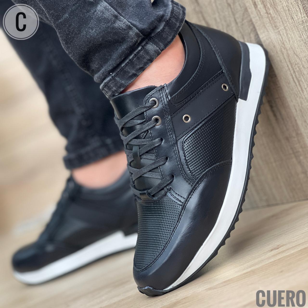 Zapato Musing en Cuero Encerado