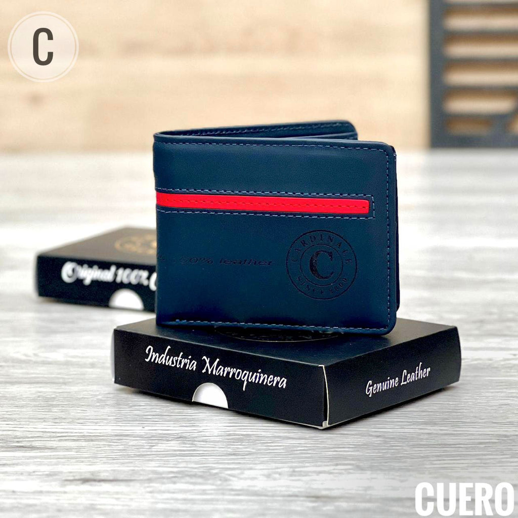 Trio de Correa + Billetera y Llavero grande de Cuero