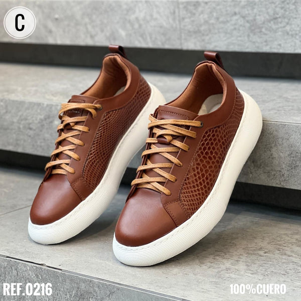 Zapato Sport para hombre de Cuero