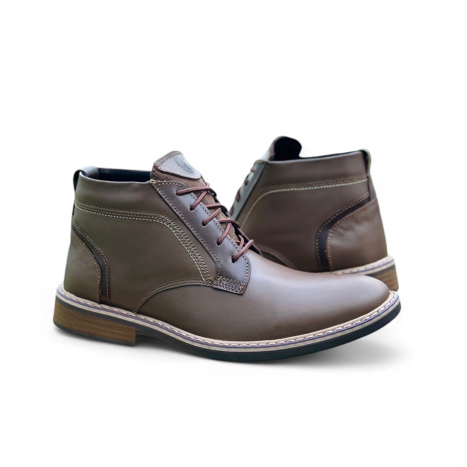 BOTA DE CUERO VINTAGE